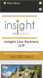 Mobile Screenshot of insightlawpartners.com